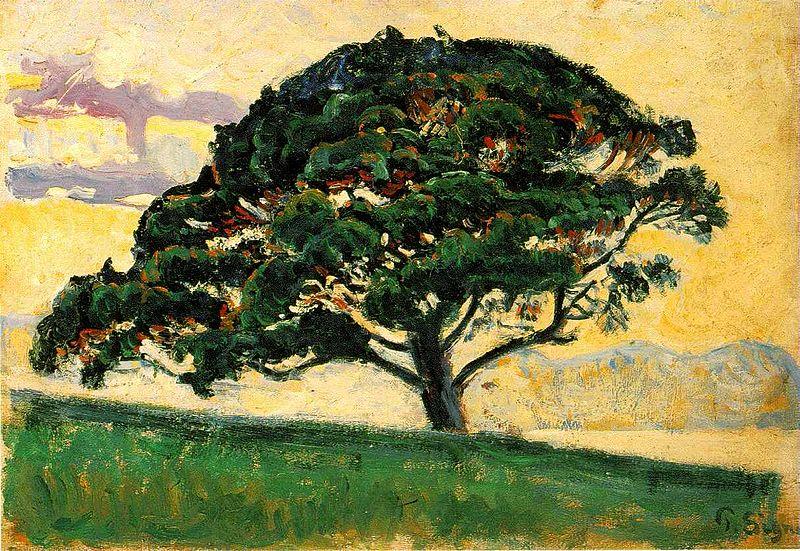 Paul Signac The Pine oil painting image